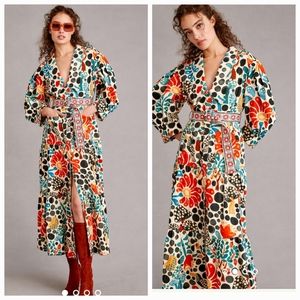 FARM Rio Multicolor Floral Maxi Dress